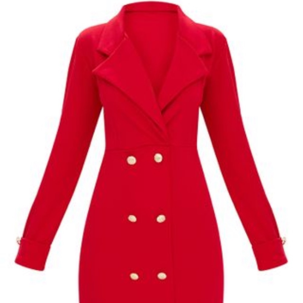 Boohoo blazer dress